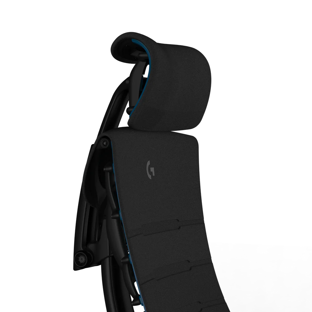 Atlas Headrest for Herman Miller Embody (Black Cyan Gaming)