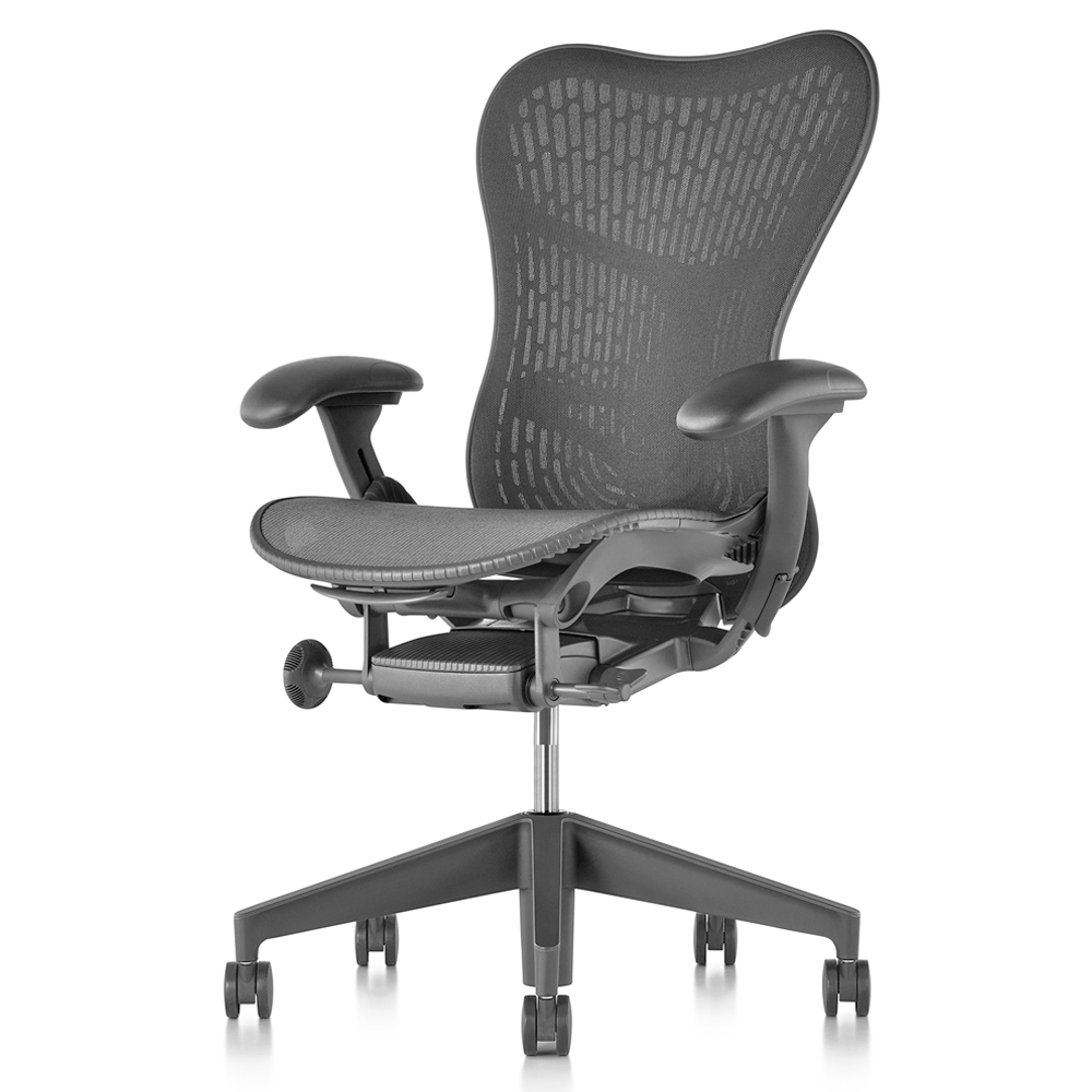 Refurbished Herman Miller Mirra 2 Graphite Butterfly