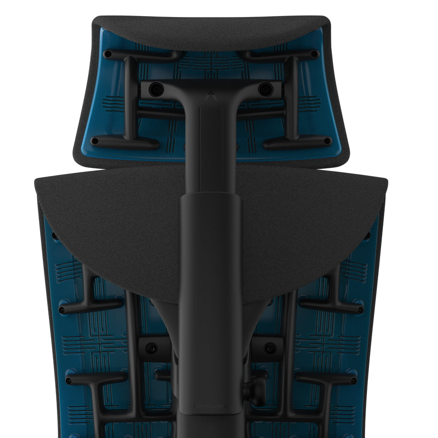Atlas Headrest for Herman Miller Embody (Black Cyan Gaming)